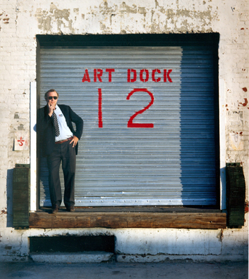 Carlton Davis at the Art Dock